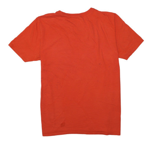 Nike Men's Orange XL Athletic Fit Sports Graphic T-Shirt