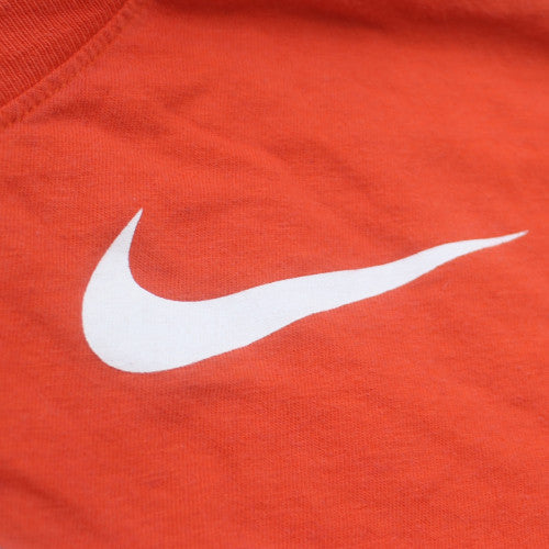 Nike Men's Orange XL Athletic Fit Sports Graphic T-Shirt