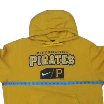 Nike Men’s Yellow Pittsburgh Pirates Pullover Hoodie XL Fleece
