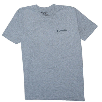 Columbia Men's Grey XL Outdoor Graphic Crew Neck T-Shirt