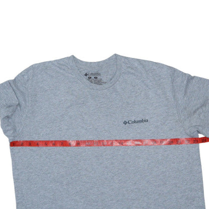 Columbia Men's Grey XL Outdoor Graphic Crew Neck T-Shirt