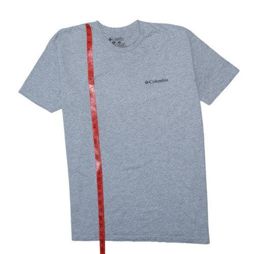 Columbia Men's Grey XL Outdoor Graphic Crew Neck T-Shirt