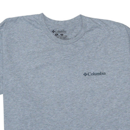Columbia Men's Grey XL Outdoor Graphic Crew Neck T-Shirt