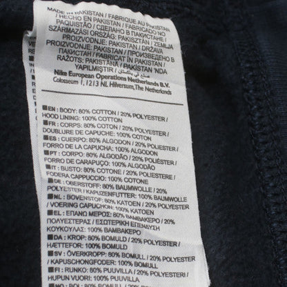 Nike Men's Blue Full Zip Fleece Hoodie XL
