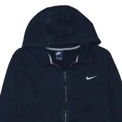 Nike Men's Blue Full Zip Fleece Hoodie XL