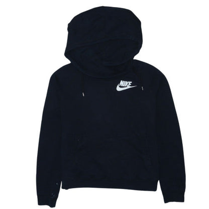 Nike Men's Black Pullover Hoodie M Regular Fit Sports Fleece