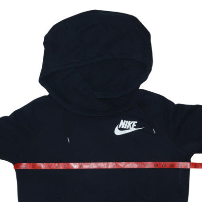Nike Men's Black Pullover Hoodie M Regular Fit Sports Fleece