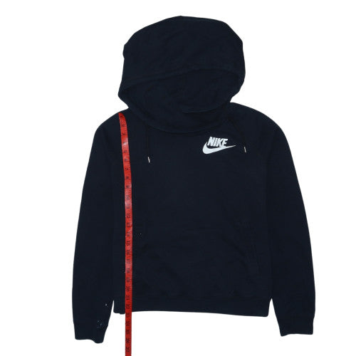 Nike Men's Black Pullover Hoodie M Regular Fit Sports Fleece