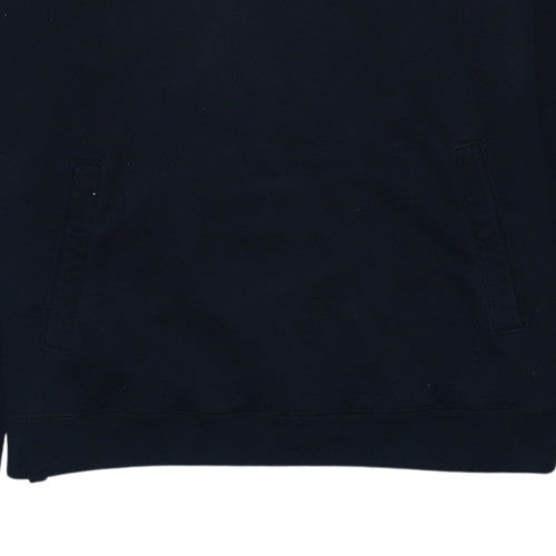 Nike Men's Black Pullover Hoodie M Regular Fit Sports Fleece