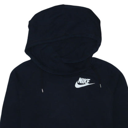 Nike Men's Black Pullover Hoodie M Regular Fit Sports Fleece