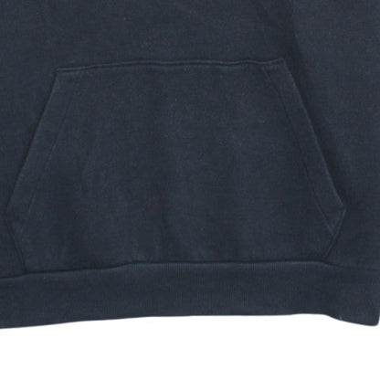 Adidas Men's Black Pullover Hoodie Small Logo Fleece Sweatshirt