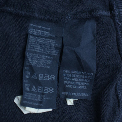 Tommy Hilfiger Men’s Navy USA Hoodie Pullover Sweatshirt L
