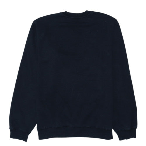 Reebok Men's Black Crew Neck Pullover Sweatshirt L Regular Fit