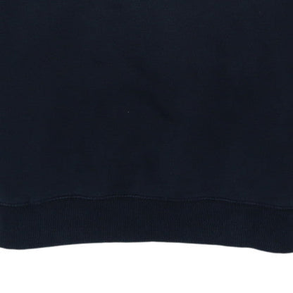 Reebok Men's Black Crew Neck Pullover Sweatshirt L Regular Fit