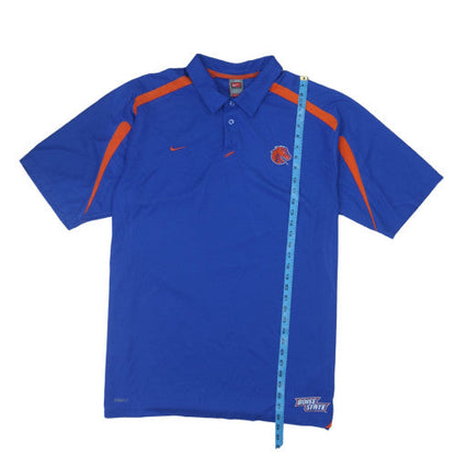 Nike Men’s Blue 2XL Dri-Fit Polo Shirt Boise State Team Sportswear