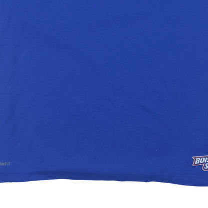 Nike Men’s Blue 2XL Dri-Fit Polo Shirt Boise State Team Sportswear