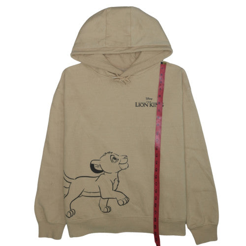 Disney The Lion King Women's Beige Pullover Hoodie Size L