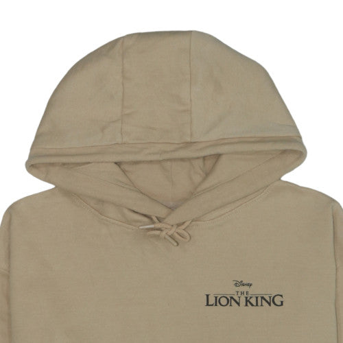 Disney The Lion King Women's Beige Pullover Hoodie Size L