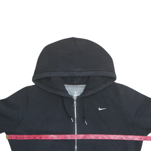 Nike Men's Black XL Full Zip Fleece Hoodie Sweatshirt