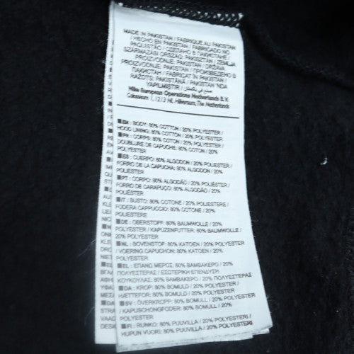Nike Men's Black XL Full Zip Fleece Hoodie Sweatshirt
