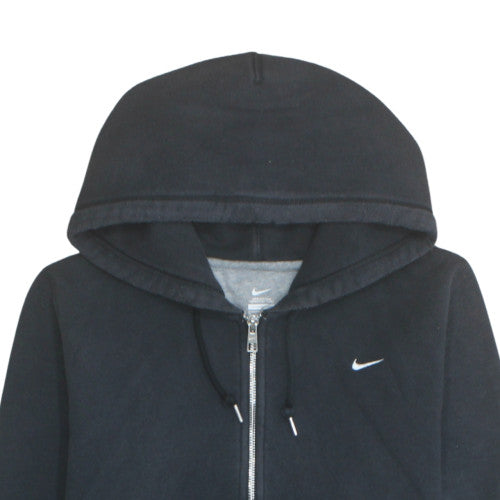 Nike Men's Black XL Full Zip Fleece Hoodie Sweatshirt