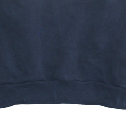 Adidas Mens Blue 2XL Crew Neck Pullover Sweatshirt Graphic Logo