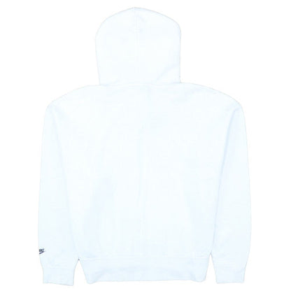 Nike Men's White Pullover Hoodie M Sports Fleece Sweatshirt