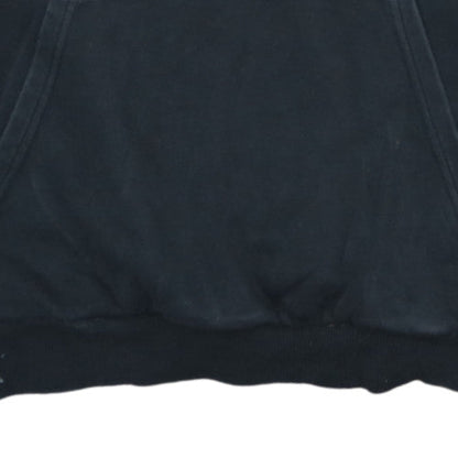 Puma Men’s Black Medium 1/4 Zip Fleece Sweatshirt Pullover