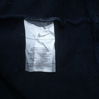 Nike Men's Navy Blue Crew Neck Sweatshirt Large Logo Print