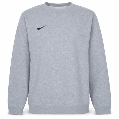 Nike Men's Grey Large Pullover Sweatshirt Crew Neck Fleece