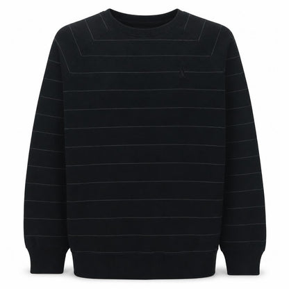 Nike Jordan Men’s Black Striped Pullover Sweatshirt L