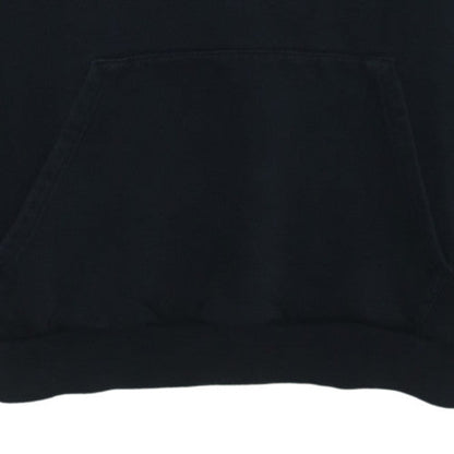 Adidas Mens Black Pullover Hoodie L Sports Fleece Sweatshirt