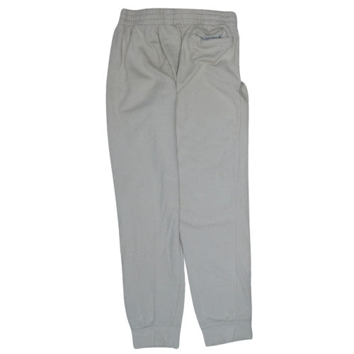 Adidas Mens Beige Jogger Sweatpants Size M Drawstring Waist