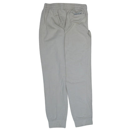 Adidas Mens Beige Jogger Sweatpants Size M Drawstring Waist