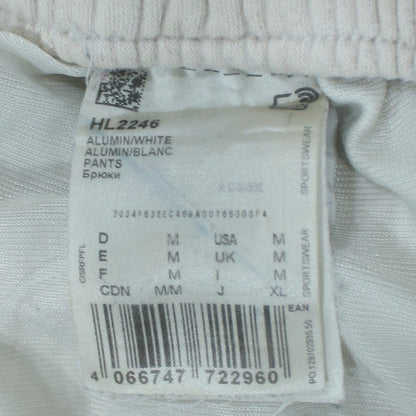 Adidas Mens Beige Jogger Sweatpants Size M Drawstring Waist