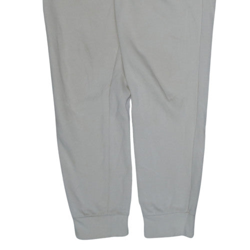 Adidas Mens Beige Jogger Sweatpants Size M Drawstring Waist
