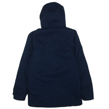 Columbia Boys Blue Waterproof Hooded Parka Coat Size M Winter Jacket