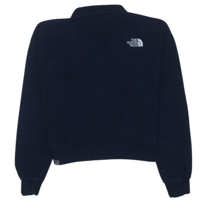 The North Face Boys Blue Fleece 1/4 Zip Pullover Sweatshirt - 10 Years