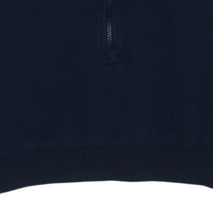 The North Face Boys Blue Fleece 1/4 Zip Pullover Sweatshirt - 10 Years