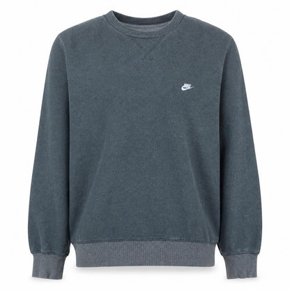 Nike Men's Grey Pullover Crew Neck Sweatshirt M Regular Fit