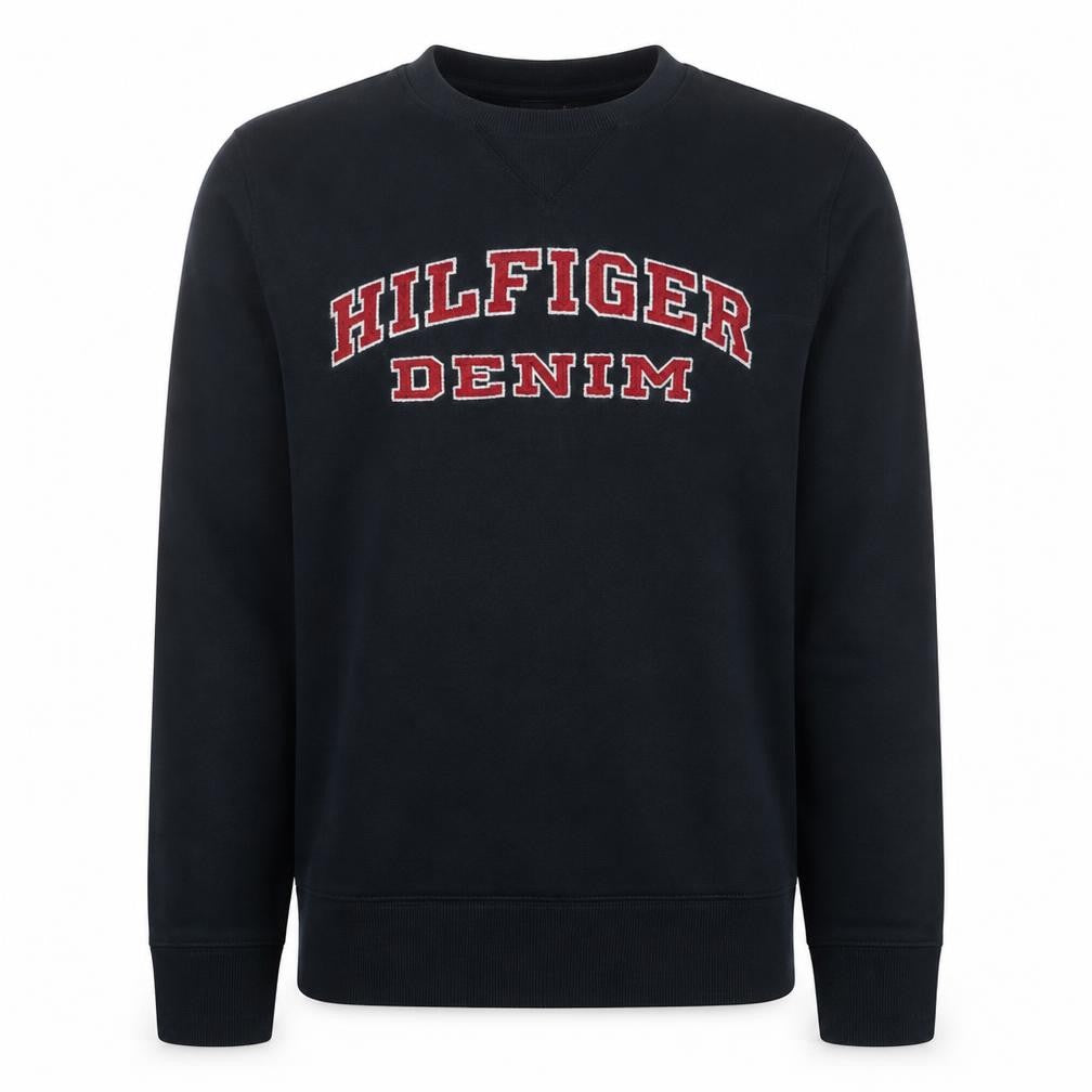 Tommy Jeans Men's Blue XL Pullover Crew Neck Sweatshirt