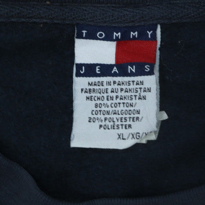 Tommy Jeans Men's Blue XL Pullover Crew Neck Sweatshirt