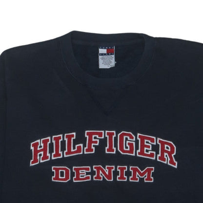Tommy Jeans Men's Blue XL Pullover Crew Neck Sweatshirt