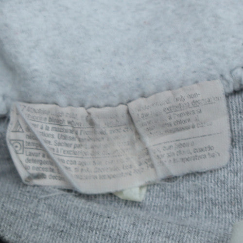 Hanes Disney Women's Grey Mickey Mouse Pullover Sweatshirt S