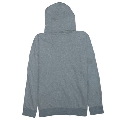 Calvin Klein Men Grey Full Zip Hoodie Size M Regular Fit Jersey