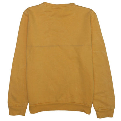 Disney Women’s Yellow Mickey Mouse Pullover Sweatshirt Size 12/14