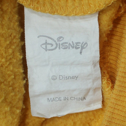 Disney Women’s Yellow Mickey Mouse Pullover Sweatshirt Size 12/14