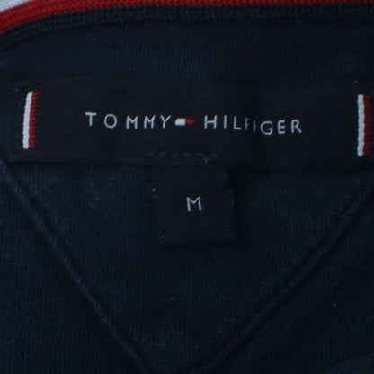 Tommy Hilfiger Men's Blue Embroidered Logo Sweatshirt M