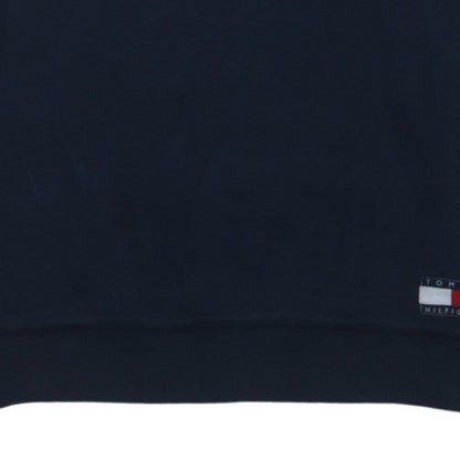 Tommy Hilfiger Men's Blue Embroidered Logo Sweatshirt M