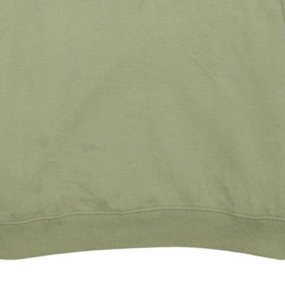 Tommy Jeans Men's Beige XL Pullover Sweatshirt Logo Crew Neck